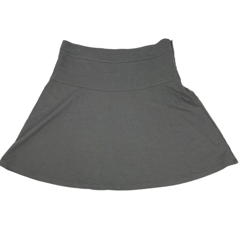 Athleta Ponte Skirt size 8 Gray
